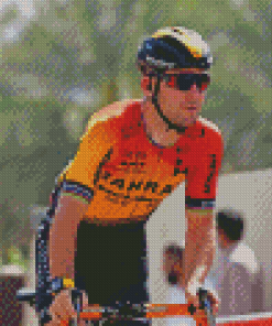 Mark Cavendish Bicycle Racing Diamond Painting