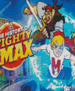 Mighty Max Poster Diamond Painting