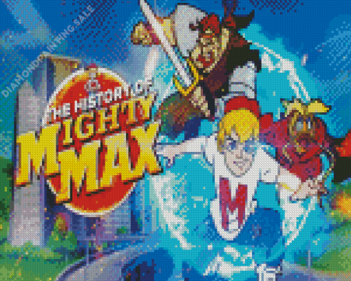 Mighty Max Poster Diamond Painting