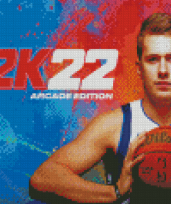 NBA 2k Video Game Serie Diamond Painting