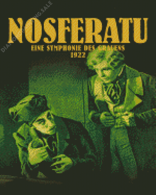 Nosferatu Movie Poster Diamond Painting