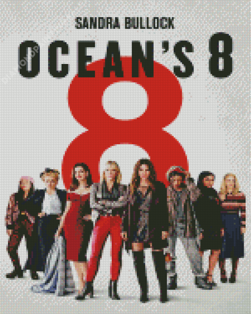 Oceans 8 Poster Diamond Painting