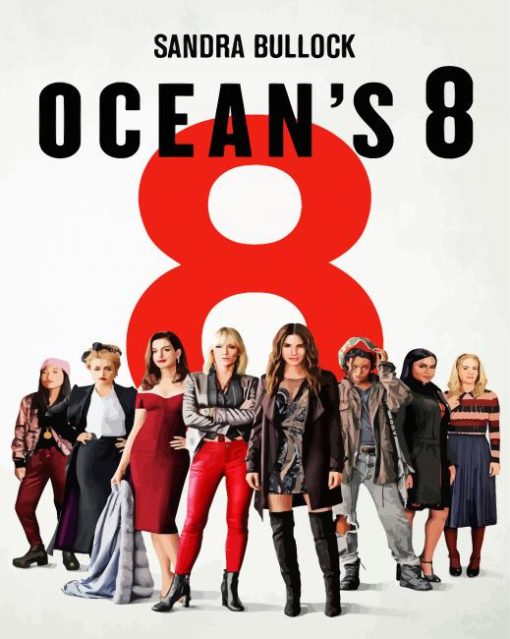 Oceans 8 Poster Diamond Painting