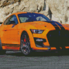 Orange Ford Shelby GT500 Diamond Painting