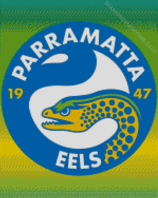 Parramatta Eels Team Logo Diamond Painting