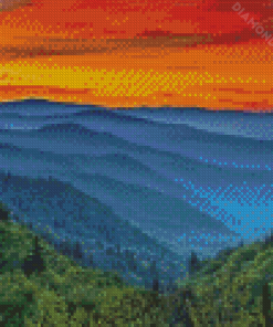 Smoky Mountain National Park Diamond Painting