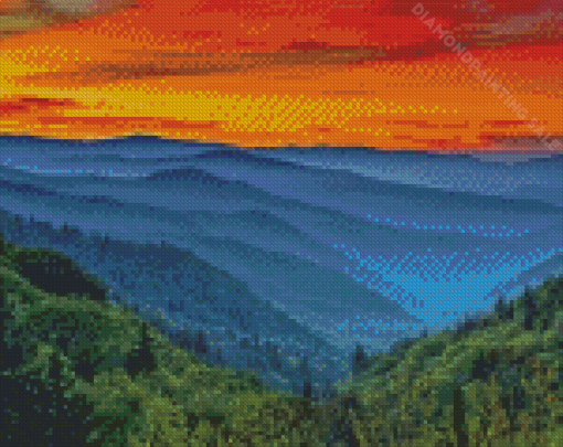 Smoky Mountain National Park Diamond Painting
