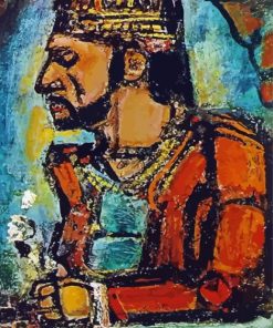 The Old King By Georges Rouault Diamond Painting