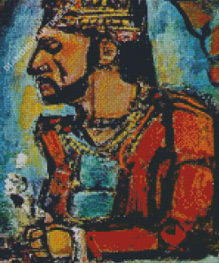 The Old King By Georges Rouault Diamond Painting