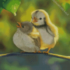 Two Birds On A Branch Diamond Painting