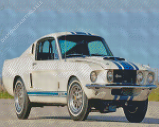 Vinatge Ford Shelby GT500 Diamond Painting
