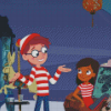 Wheres Waldo Characters Diamond Painting