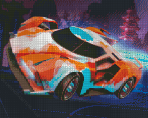 Cool Rocket League Diamond Painting