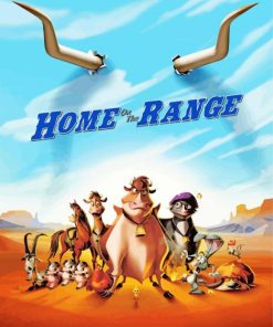 Home On The Range Movie Poster Diamond Painting