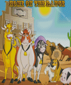 Home On The Range Poster Diamond Painting