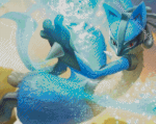 Pokemon Lucario Diamond Painting