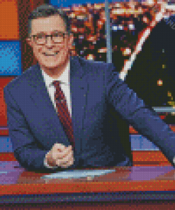 Stephen Colbert Diamond Painting