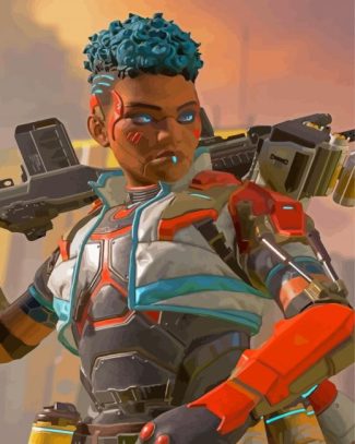 Apex Legends Bangalore Game Character Diamond Painting