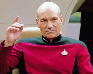 Captain Picard Star Trek Diamond Painting