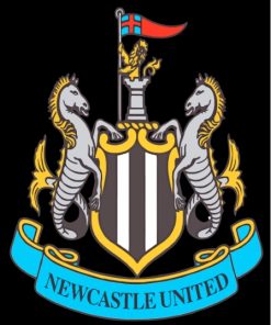 Newcastle United Football Club Logo Diamond Painting