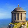 Mussenden Temple Building In Northern Ireland Diamond Painting