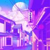 Aesthetic Anime Streets Diamond Painting