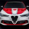 Alfa Romeo Stelvio Race Car Diamond Painting