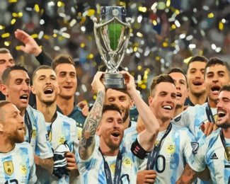 Argentina Cup Diamond Painting
