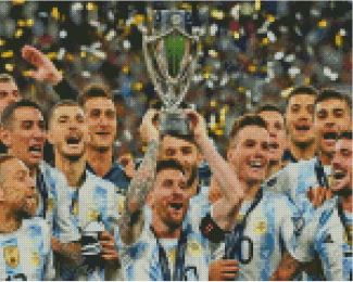 Argentina Cup Diamond Painting