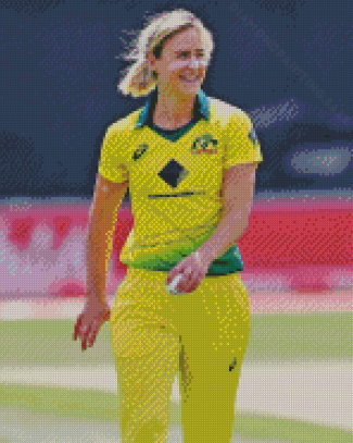 Australian Cricketer Ellyse Perry Diamond Painting