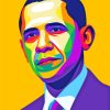 Barack Obama Pop Art Diamond Painting