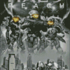 Black And White Halo Reach Poster Diamond Painting
