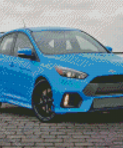 Blue Ford RS Diamond Painting
