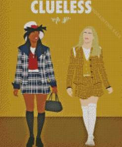 Clueless As If Poster Art Diamond Painting