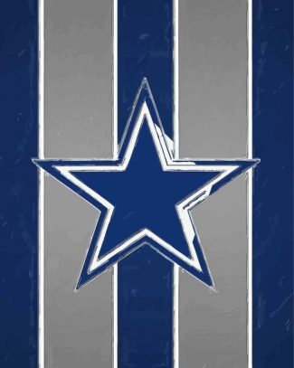 Dallas Cowboys Logo Diamond Painting