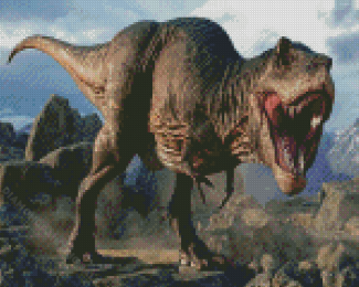Dinosaur Tyrannosaurus Diamond Painting