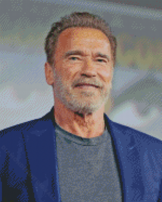 Famous Arnold Schwarzenegger Diamodn Painting
