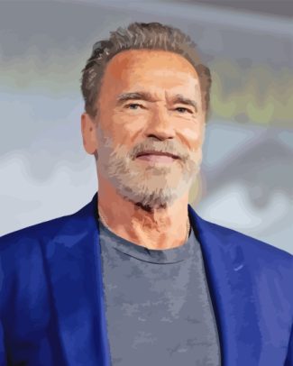 Famous Arnold Schwarzenegger Diamodn Painting