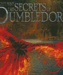 Fantastic Beasts Secrets Of Dumbledore Film Poster Diamond Painting