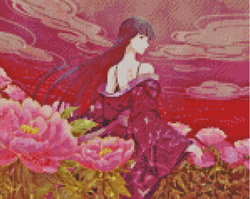 Fruits Basket Rin Diamond Painting