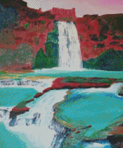 Havasu Falls Art Diamond Painting