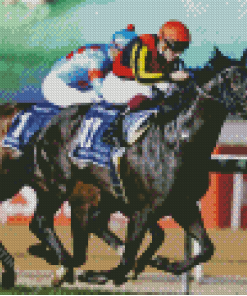 Horses Race Diamond Painting