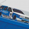 Illustration Volvo 850 Race Car Diamond Painting