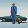 John Wick Dog Diamond Painting