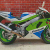 Kawasaki Ninja ZX 7R Side View Diamond Painting