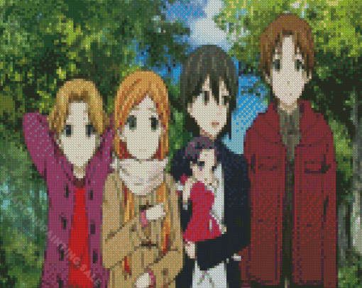 Kokoro Connect Diamond Painting