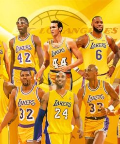 Lakers Legends Diamond Painting