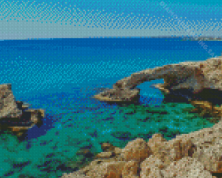 Larnaca Seaside Diamond Painting
