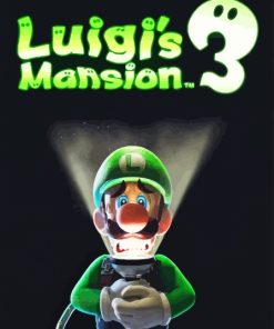 Luigis Mansion Game Poster Diamond Painting