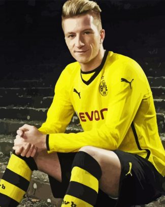 Marco Reus Borussia Dortmund Player Diamond Painting